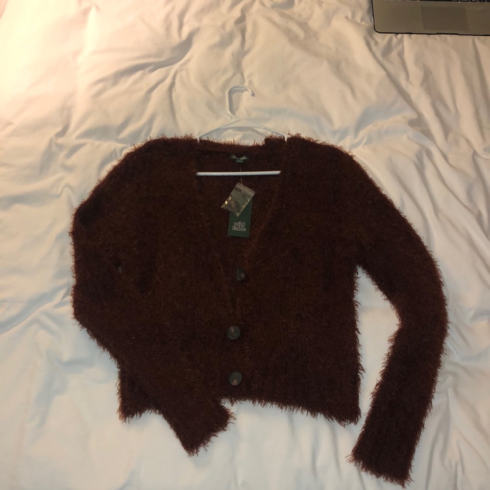 fluffy sweater